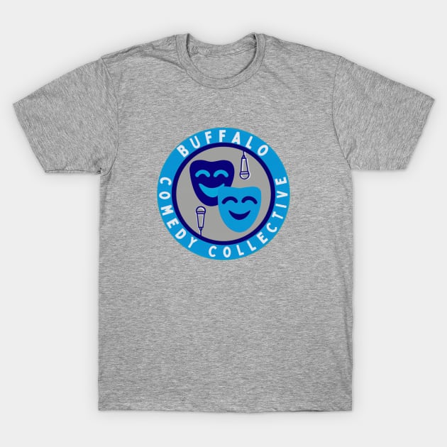 Buffalo Comedy Collective - Big Logo T-Shirt by Buffalo Comedy Collective